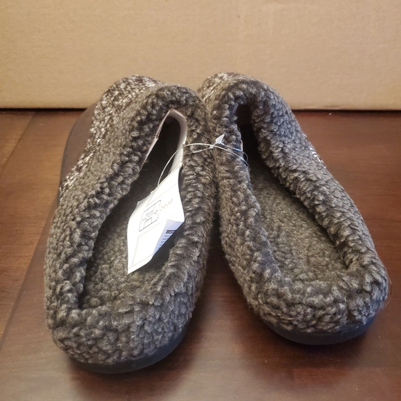 Homeideas men's woolen anti-slip slippers - Picture 6 of 9